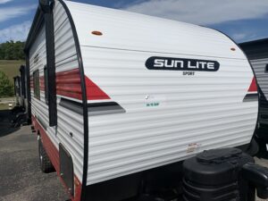 2025 SUNSET PARK RV SUNLITE 18RD WHITE/RED