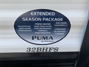 2025 PALOMINO PUMA 32 BHFS