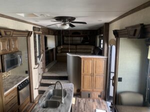 2015 KEYSTONE ALPINE 3620FL 5TH WHEEL