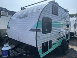 2025 SUNSET PARK RV SUNRAY 149 WHITE/TURQUOISE SPORT (Copy)