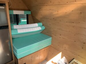 2025 SUNSET PARK RV SUNRAY 149 WHITE/TURQUOISE SPORT (Copy)